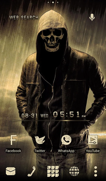 Stranger +HOME Theme - عکس برنامه موبایلی اندروید