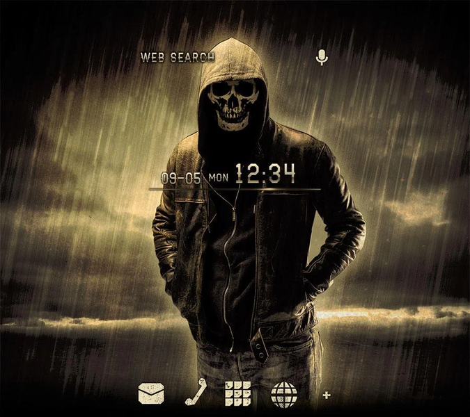 Stranger +HOME Theme - Image screenshot of android app