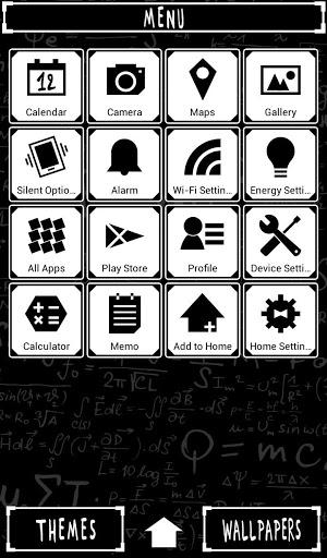 E=mc2 Algorithm Theme - Image screenshot of android app