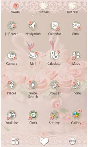 Cute Wallpaper Swan Cake - عکس برنامه موبایلی اندروید