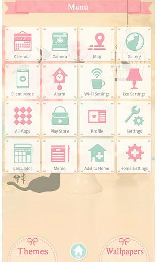 Cute Theme-Blue-Green Cake- - عکس برنامه موبایلی اندروید
