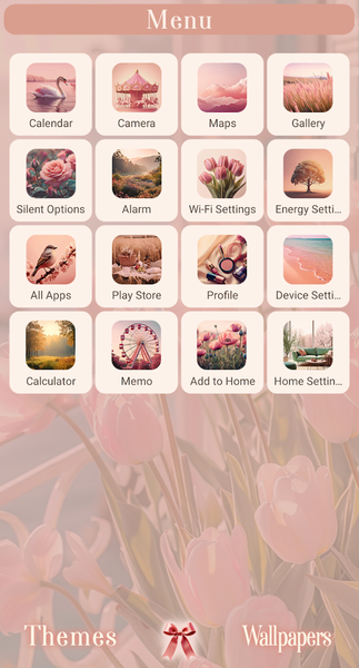 Tulip and Ocean View Theme - Image screenshot of android app