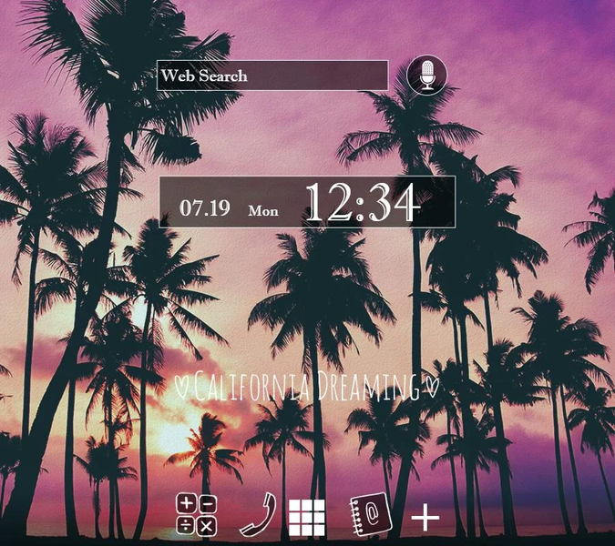 Twilight in Summer Theme - Image screenshot of android app