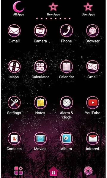 Cute Theme-Constellations- - عکس برنامه موبایلی اندروید