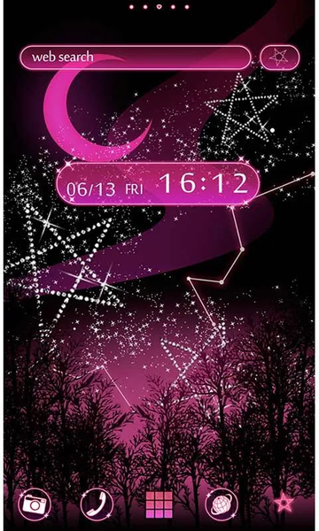 Cute Theme-Constellations- - عکس برنامه موبایلی اندروید