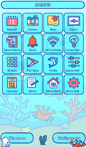 Ocean Friends Theme - عکس برنامه موبایلی اندروید