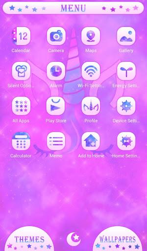 Unicorn Silhouette Theme - عکس برنامه موبایلی اندروید