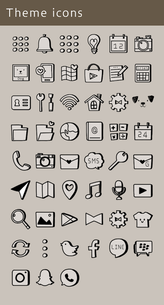 Puppy Dog Faces Theme +HOME - عکس برنامه موبایلی اندروید