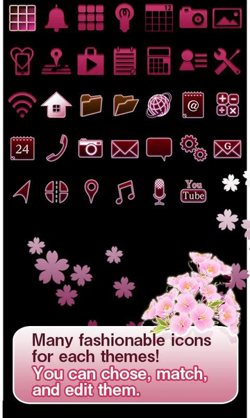 Japanese Sakura Theme +HOME - عکس برنامه موبایلی اندروید