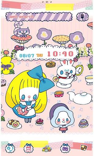 AliceTheme-Wonderland TeaParty - Image screenshot of android app