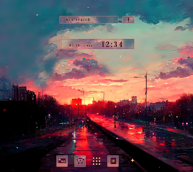 Twilight City Theme +HOME - Image screenshot of android app