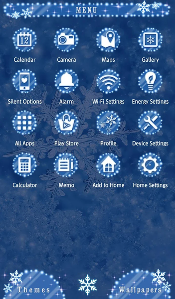 Snowflakes - Image screenshot of android app