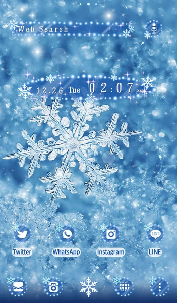 Snowflakes - Image screenshot of android app