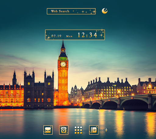 Twilight Clock Tower Theme - عکس برنامه موبایلی اندروید