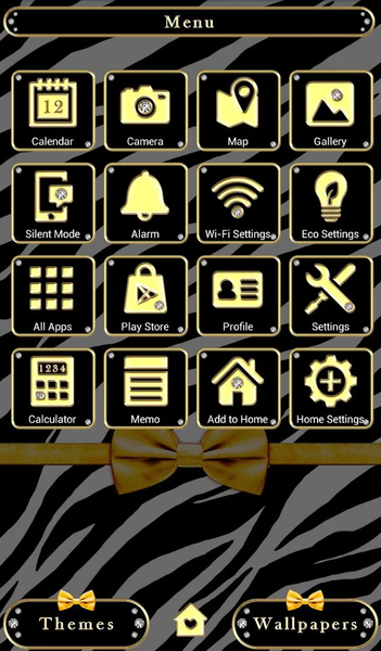 Zebra Ribbon Wallpaper - Image screenshot of android app