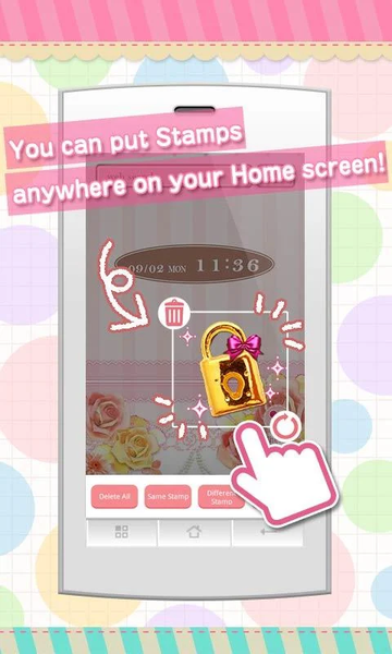 Stamp Pack: Princess Glitter - عکس برنامه موبایلی اندروید