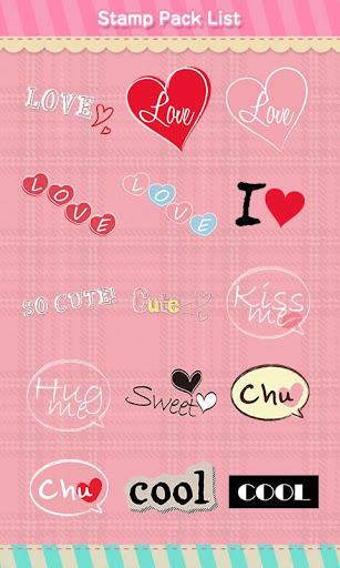 Stamp Pack: Message - Image screenshot of android app