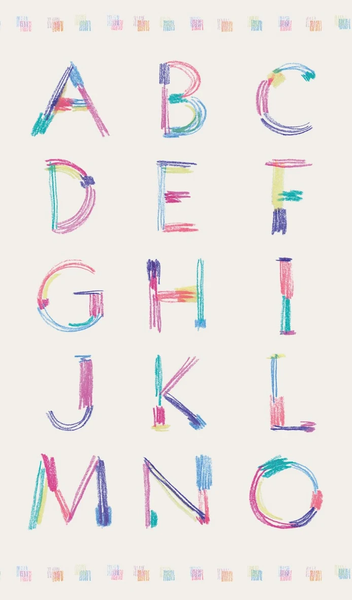 Stamp Pack: Crayon ABCs - Image screenshot of android app