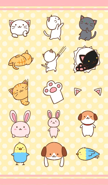 Stamp Pack: Cute Animals - Image screenshot of android app