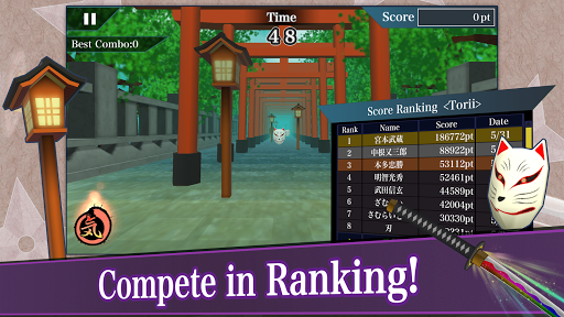 Samurai Sword - Gameplay image of android game