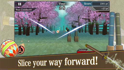 Samurai Sword - Gameplay image of android game