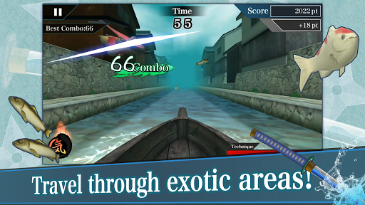 Samurai Sword - Gameplay image of android game