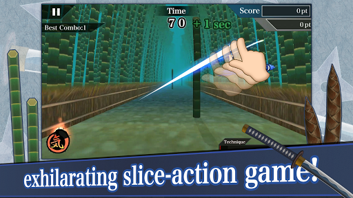 Samurai Sword - Gameplay image of android game