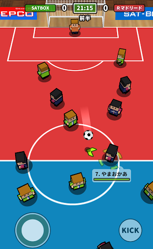 Soccer On Desk - Image screenshot of android app