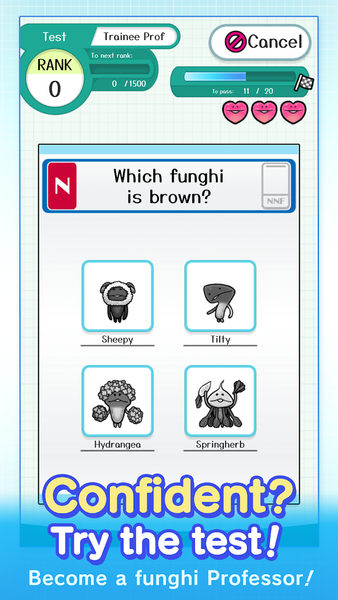 Mushroom Garden Workbook - Gameplay image of android game