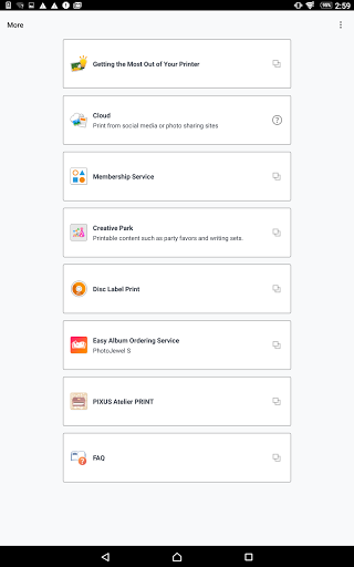 Canon PRINT - Image screenshot of android app