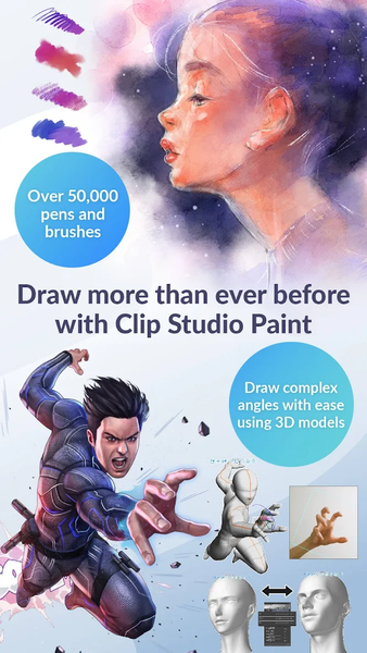 Clip Studio Paint - عکس برنامه موبایلی اندروید