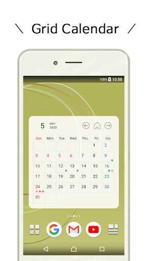 Calendar & Memo Widget - عکس برنامه موبایلی اندروید