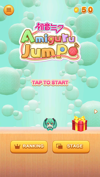 Hatsune Miku Amiguru Jump - عکس بازی موبایلی اندروید