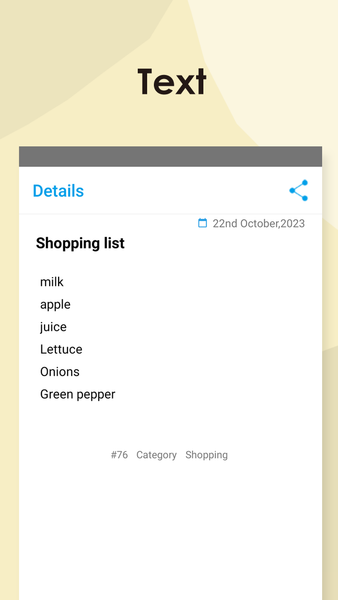 My Notebook - Photos & Links - Image screenshot of android app