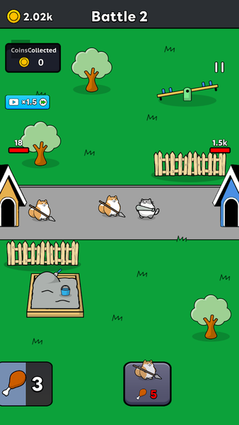 Animal Wars - Gameplay image of android game