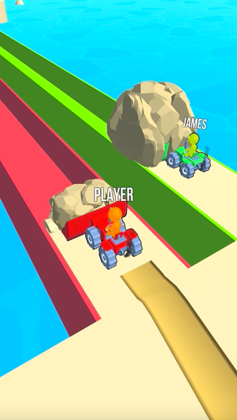 Bulldozer Race - Gameplay image of android game