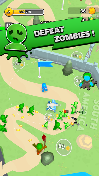 Zombie Apocalypse - Save World - Gameplay image of android game