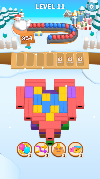 Egg Mania! - Packing Jam - عکس بازی موبایلی اندروید