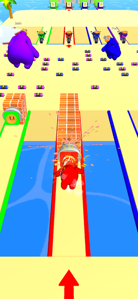 Plug Head Race - Gameplay image of android game