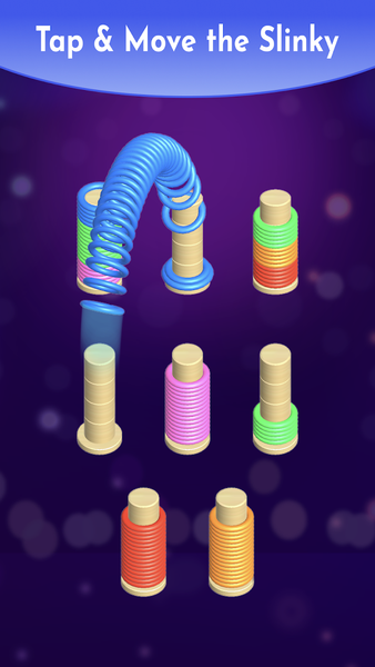 Slinky Sort Puzzle - عکس بازی موبایلی اندروید
