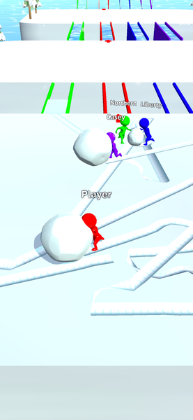 Snow Race! - Image screenshot of android app