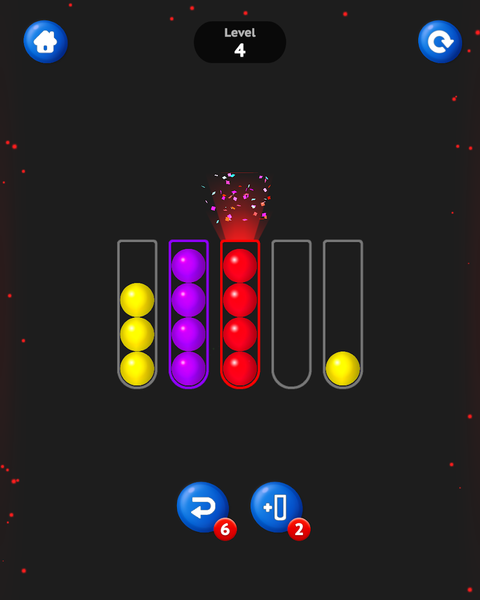 Ball Sort - Color Match Puzzle - Gameplay image of android game