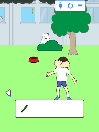 Blow milk! - Gameplay image of android game