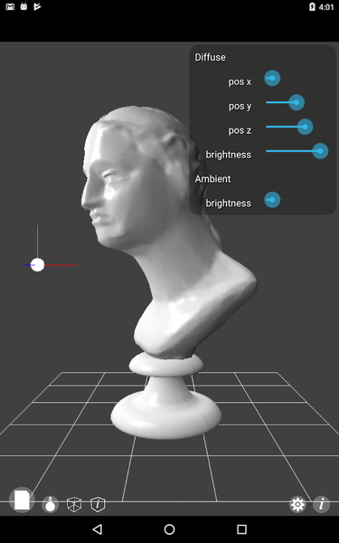 COLLADA Viewer - عکس برنامه موبایلی اندروید