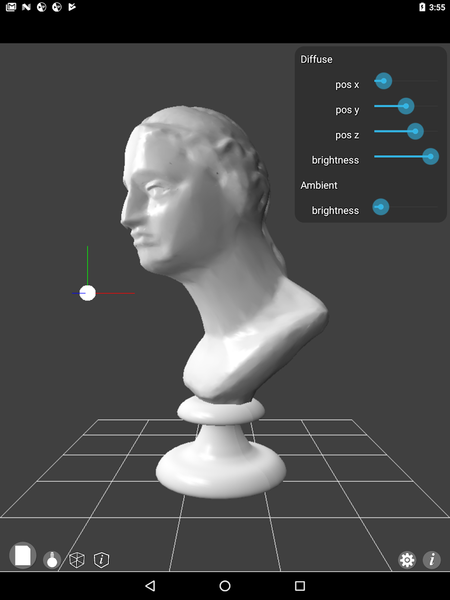 COLLADA Viewer - عکس برنامه موبایلی اندروید