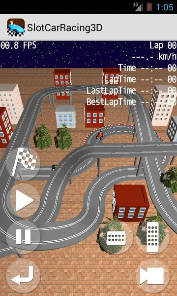 Slot Car Racing ۳D - عکس بازی موبایلی اندروید
