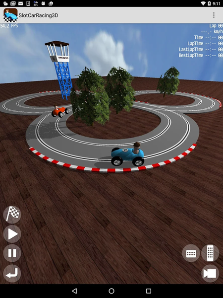 Slot Car Racing ۳D - عکس بازی موبایلی اندروید