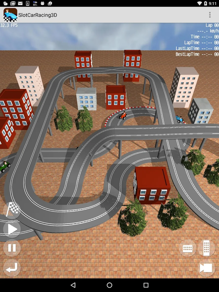 Slot Car Racing ۳D - عکس بازی موبایلی اندروید