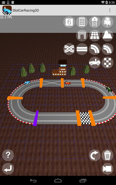 Slot Car Racing ۳D - عکس بازی موبایلی اندروید
