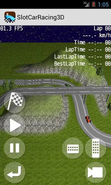 Slot Car Racing ۳D - عکس بازی موبایلی اندروید